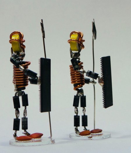 Сувениры из радиодеталей