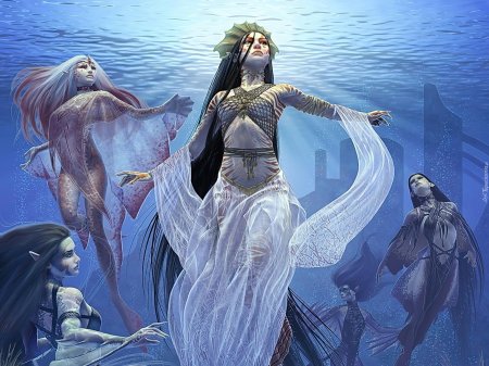 Амфитрита богиня моря