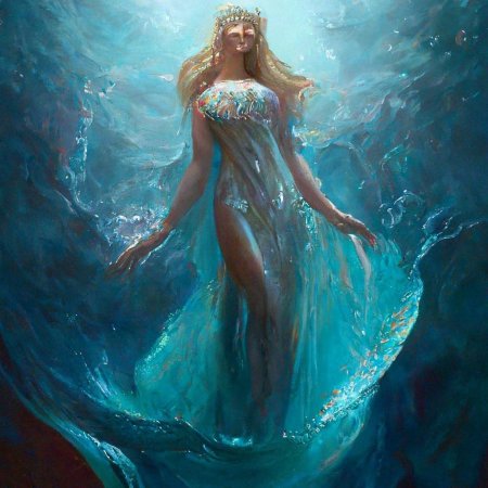 Морская богиня амфитрита