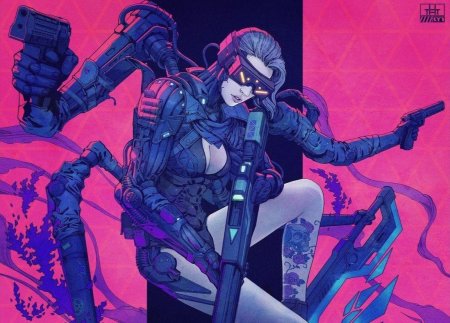 Спайдер Мёрфи киберпанк