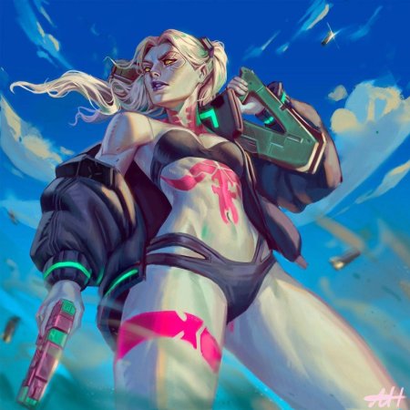 Cyberpunk 2077 Edgerunners Ребекка