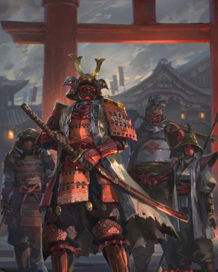 Фор хонор Самураи арт