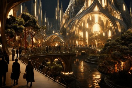 Эльфийские города