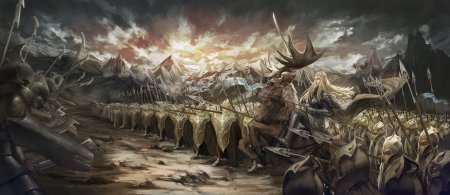 Армия эльфов битва пяти воинств