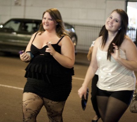 Жирные американские женщины