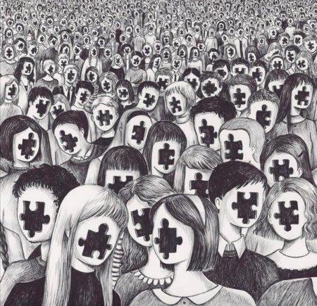 Толпа рисунок