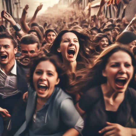 Смеются люди