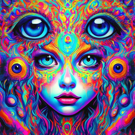 Психоделика девушки