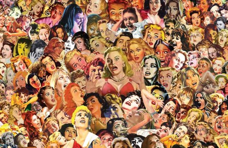 Картины с множеством людей