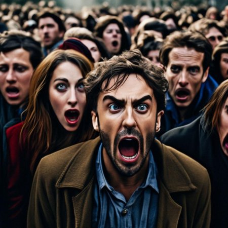 Люди в шоке