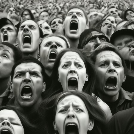 Толпы кричат нкееей