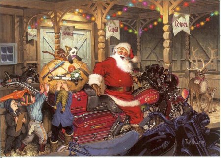 Художник Tom Newsom/новогоднее