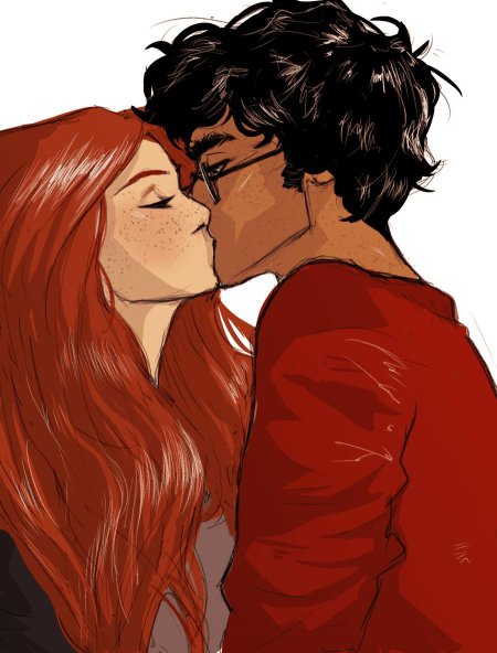 Джеймс Поттер и Лили Эванс