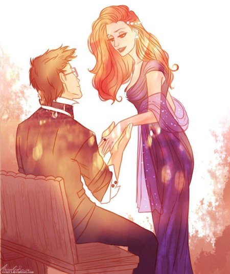 Джеймс Поттер и Лили Эванс