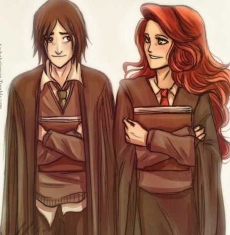 Джеймс Поттер и Лили Эванс