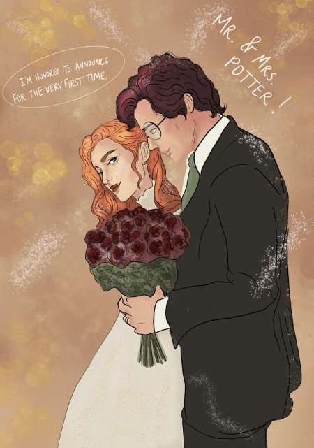 Джеймс Поттер и Лили Эванс