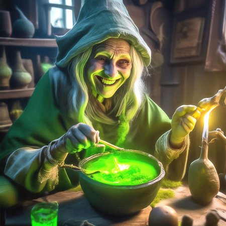 Страшная ведьма