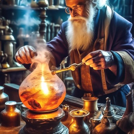 Алхимики средневековья