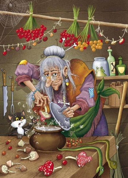 Приворотное зелье бабы яги