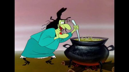 Баба Яга варит зелье