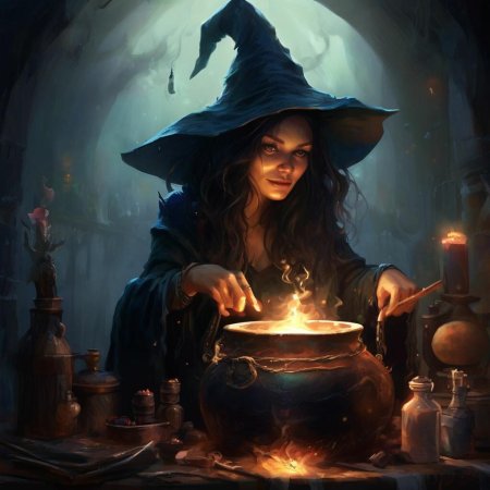 Ведьма фэнтези