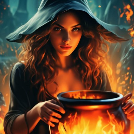 Красивая ведьма