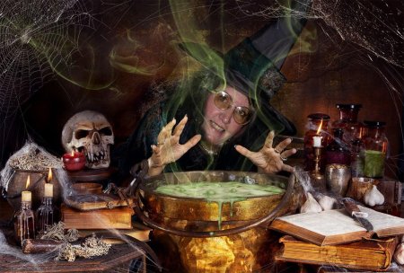 Ведьма Зельеварение