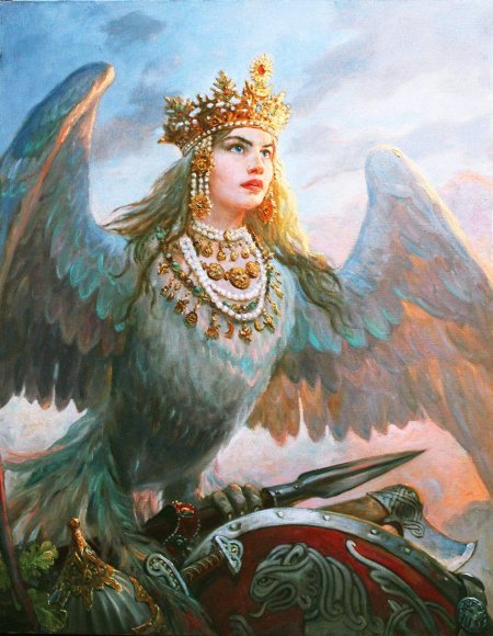 Сирин алконост Гамаюн