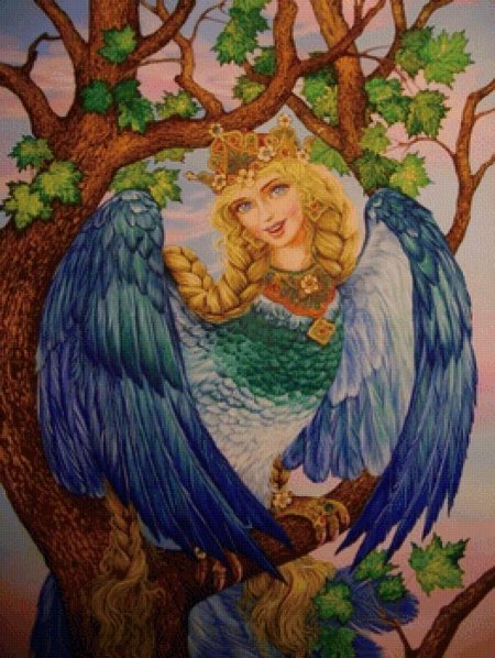 Сирин алконост Гамаюн