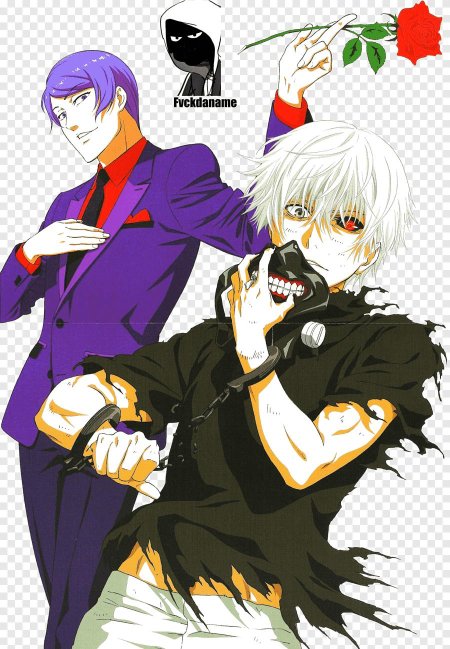 Токийский гуль Канеки и Цукияма