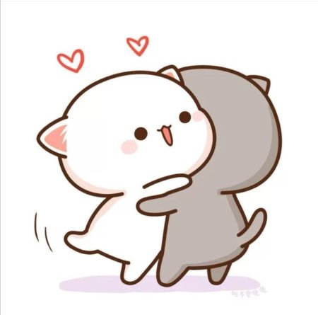 Стикеры обнимашки