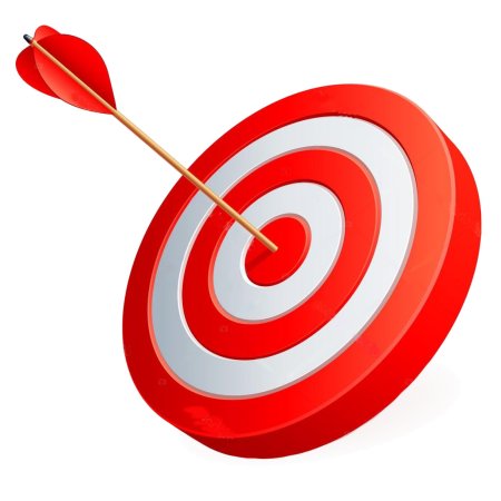 Цель на прозрачном фоне