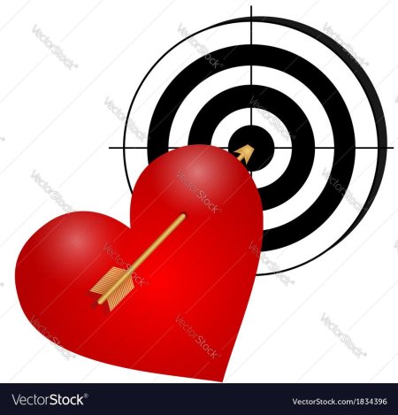 Мишень со стрелой