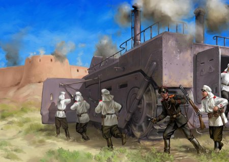 Дизельпанк солдаты Российской империи