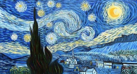 «Звёздная ночь» Ван Гог