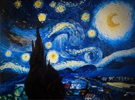 «Звёздная ночь» Ван Гог