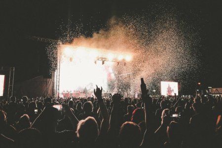 Концерт вид со сцены