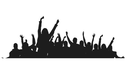 Молодежь силуэт