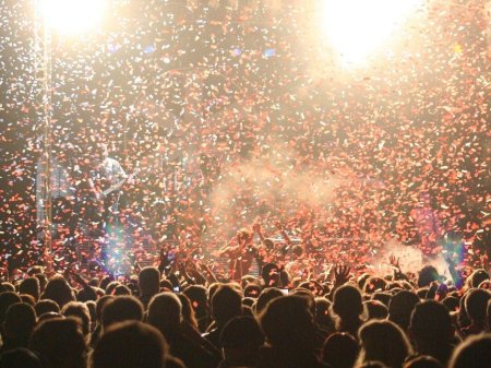 Концерт вид со сцены