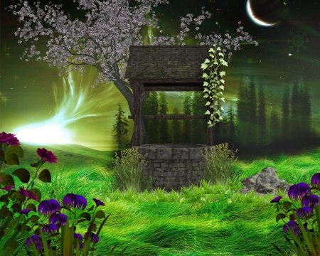 Сказочный колодец