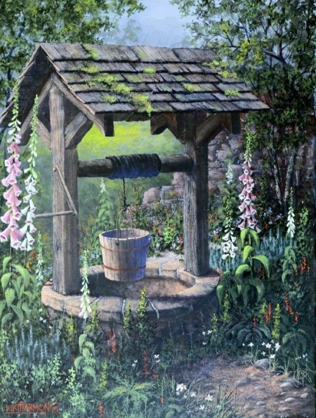 Деревенский колодец