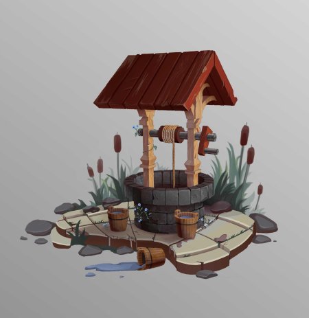 Сказочный колодец