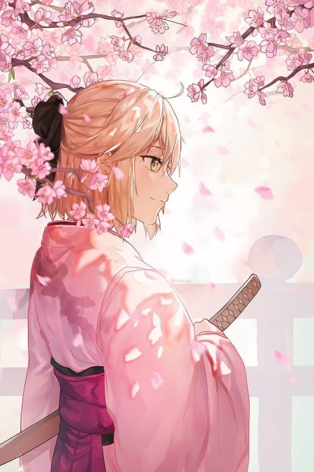 Катана кимоно Сакура