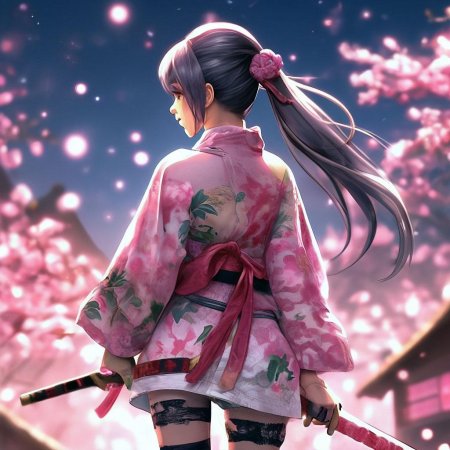 Японские девушки аниме