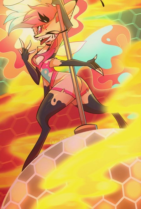 Fire Queen Bee аниме