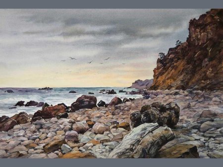 Море камни Андрияка