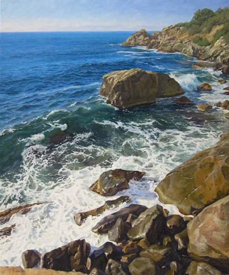 Геннадий Кириченко море живопись маслом