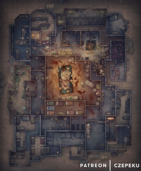 Карта гильдии ДНД