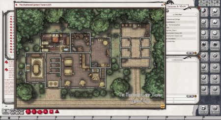 Карта таверны ДНД 5