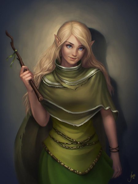 Раса Полуэльф в ДНД